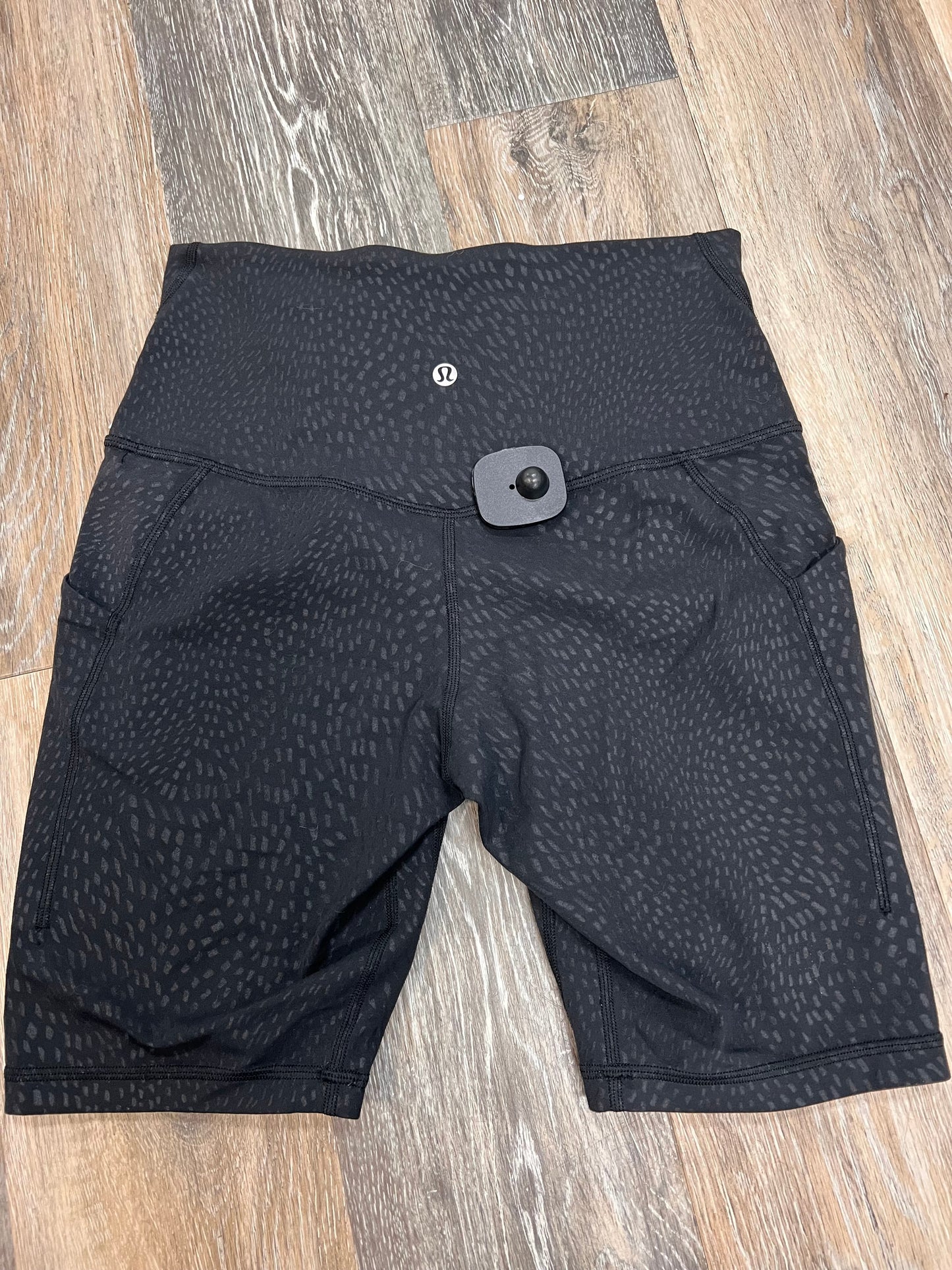 Athletic Shorts By Lululemon In Black, Size: 8