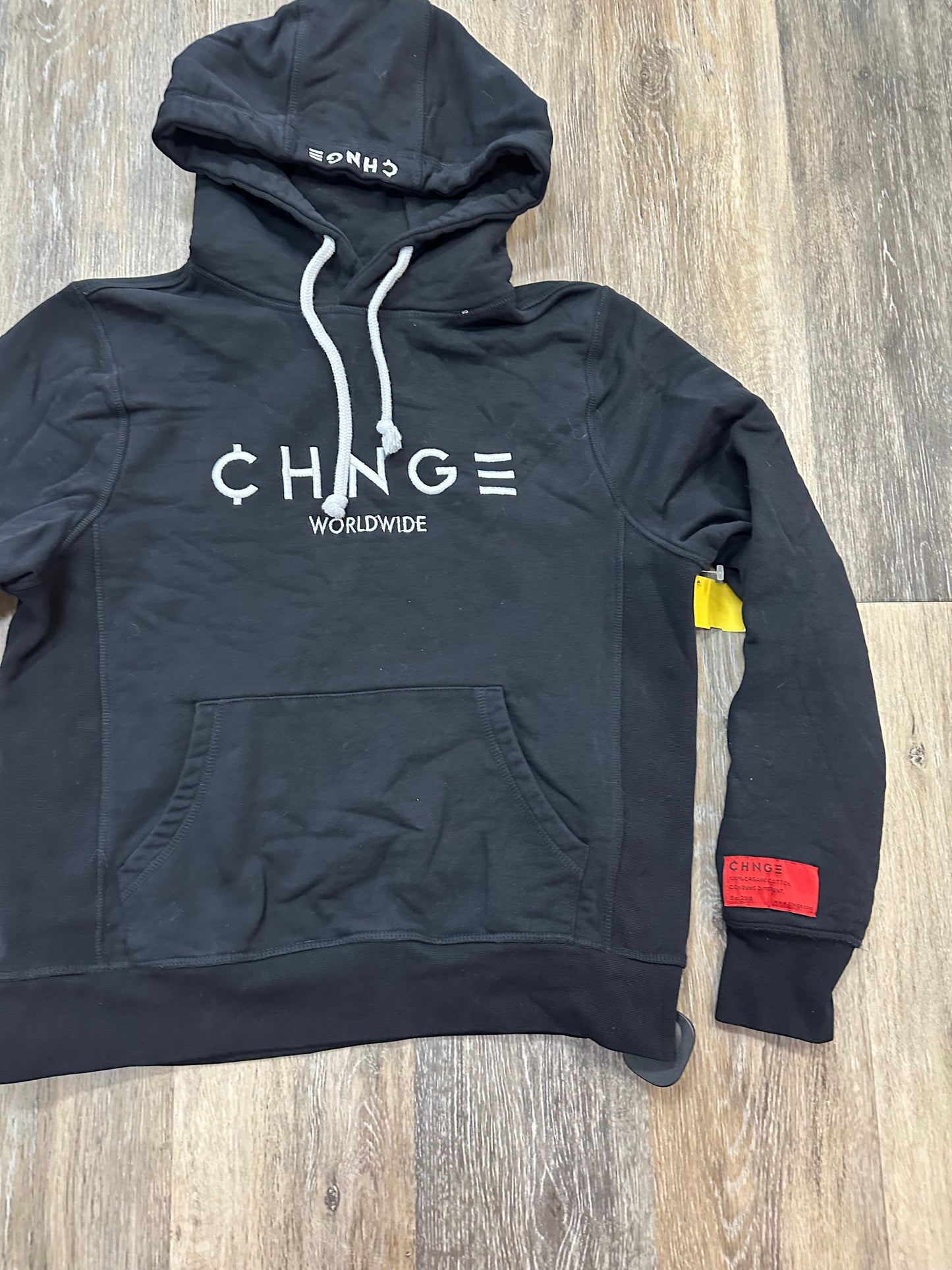 Sweatshirt Hoodie By Change In Black, Size: S