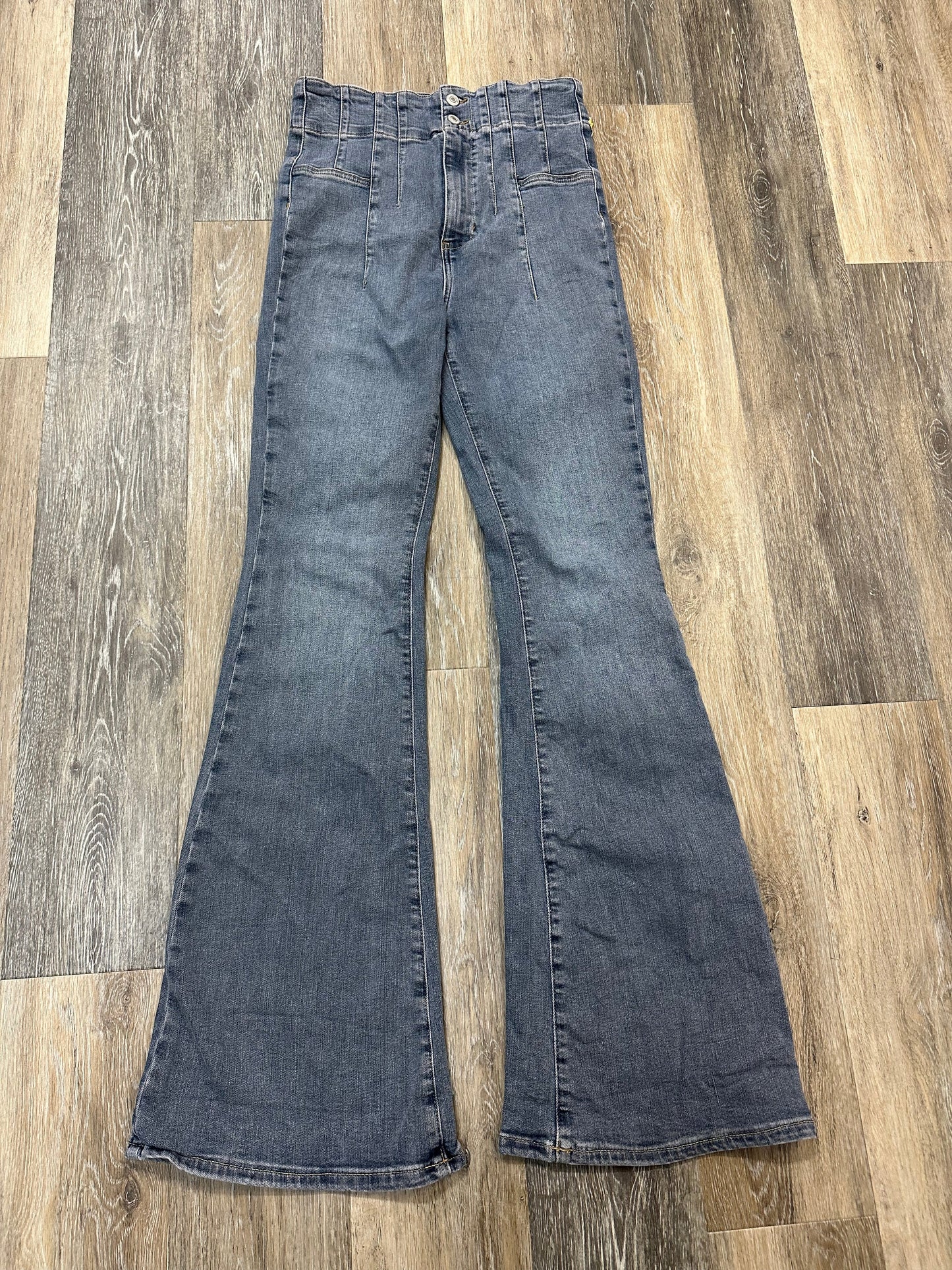 Jeans Flared By We The Free In Blue Denim, Size: 8