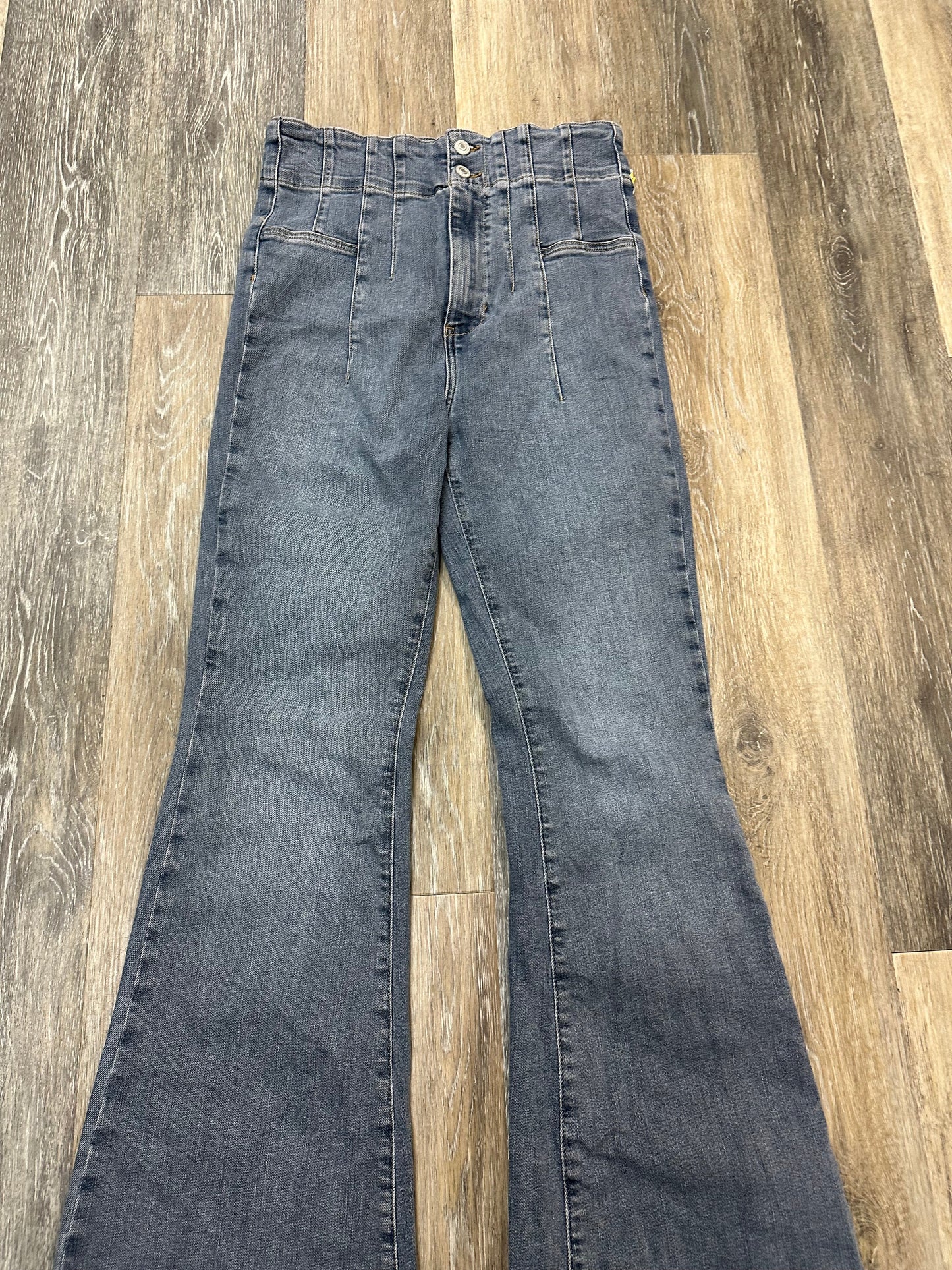 Jeans Flared By We The Free In Blue Denim, Size: 8