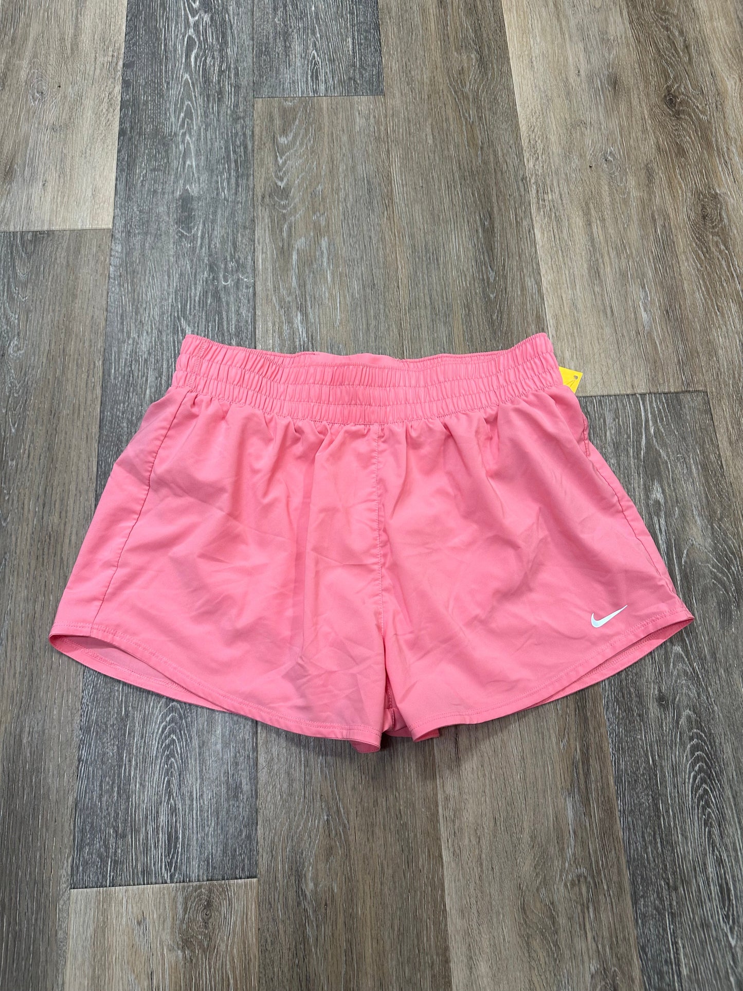 Athletic Shorts By Nike Apparel In Pink, Size: L