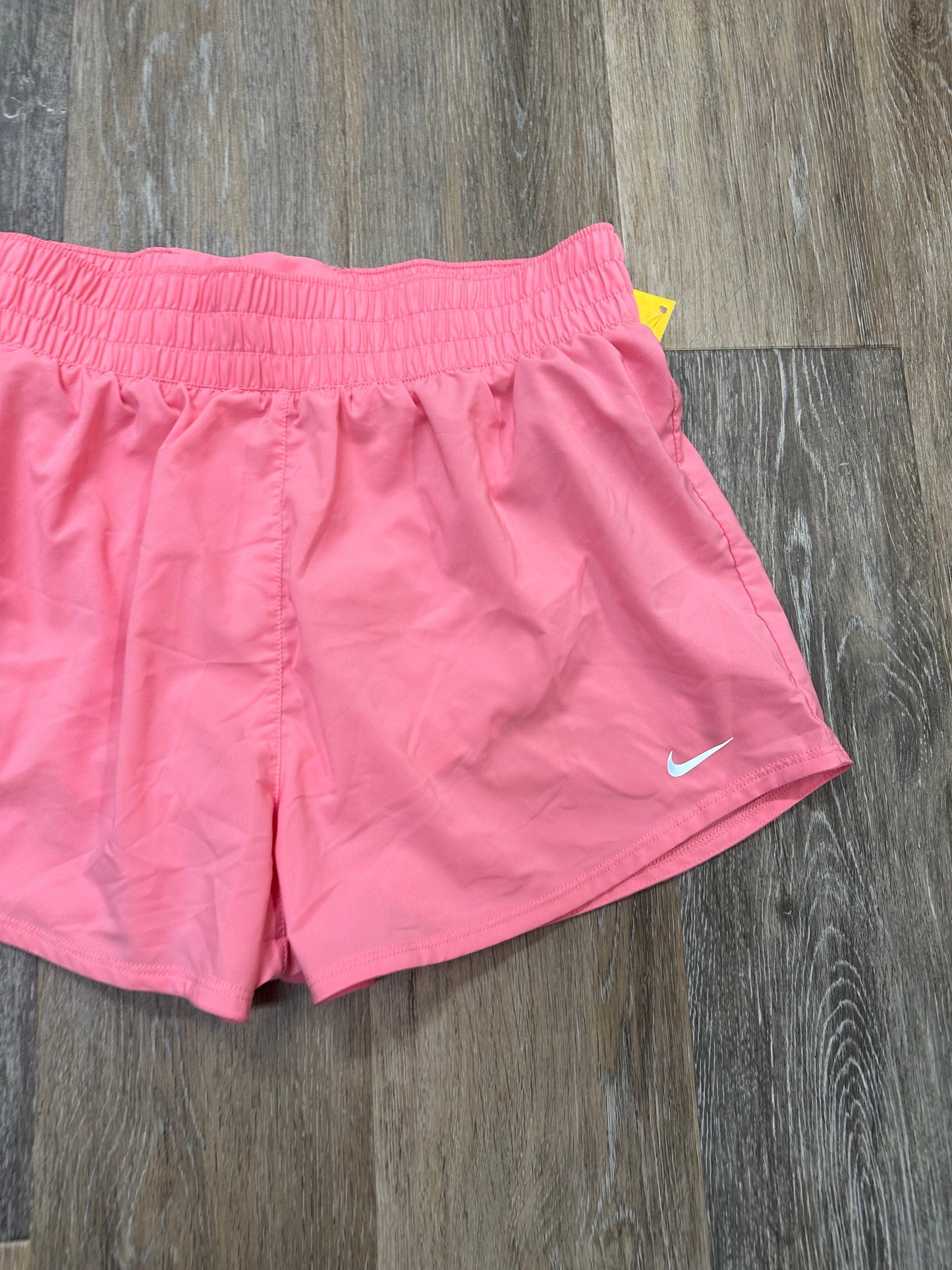 Athletic Shorts By Nike Apparel In Pink, Size: L