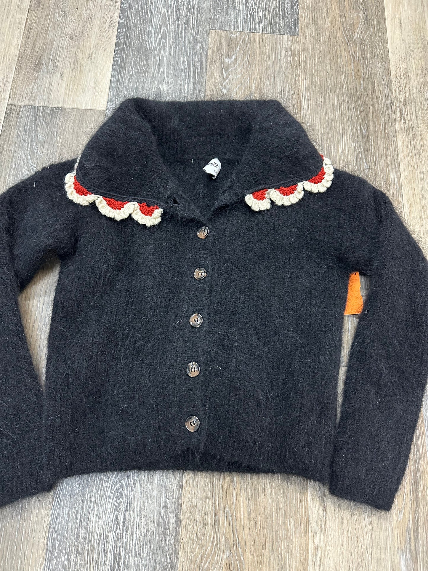 Sweater Cardigan By Tach In Black, Size: Xs