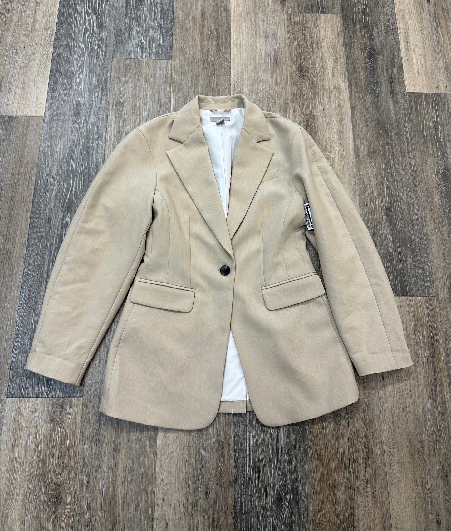 Blazer By H&m In Tan, Size: Xs