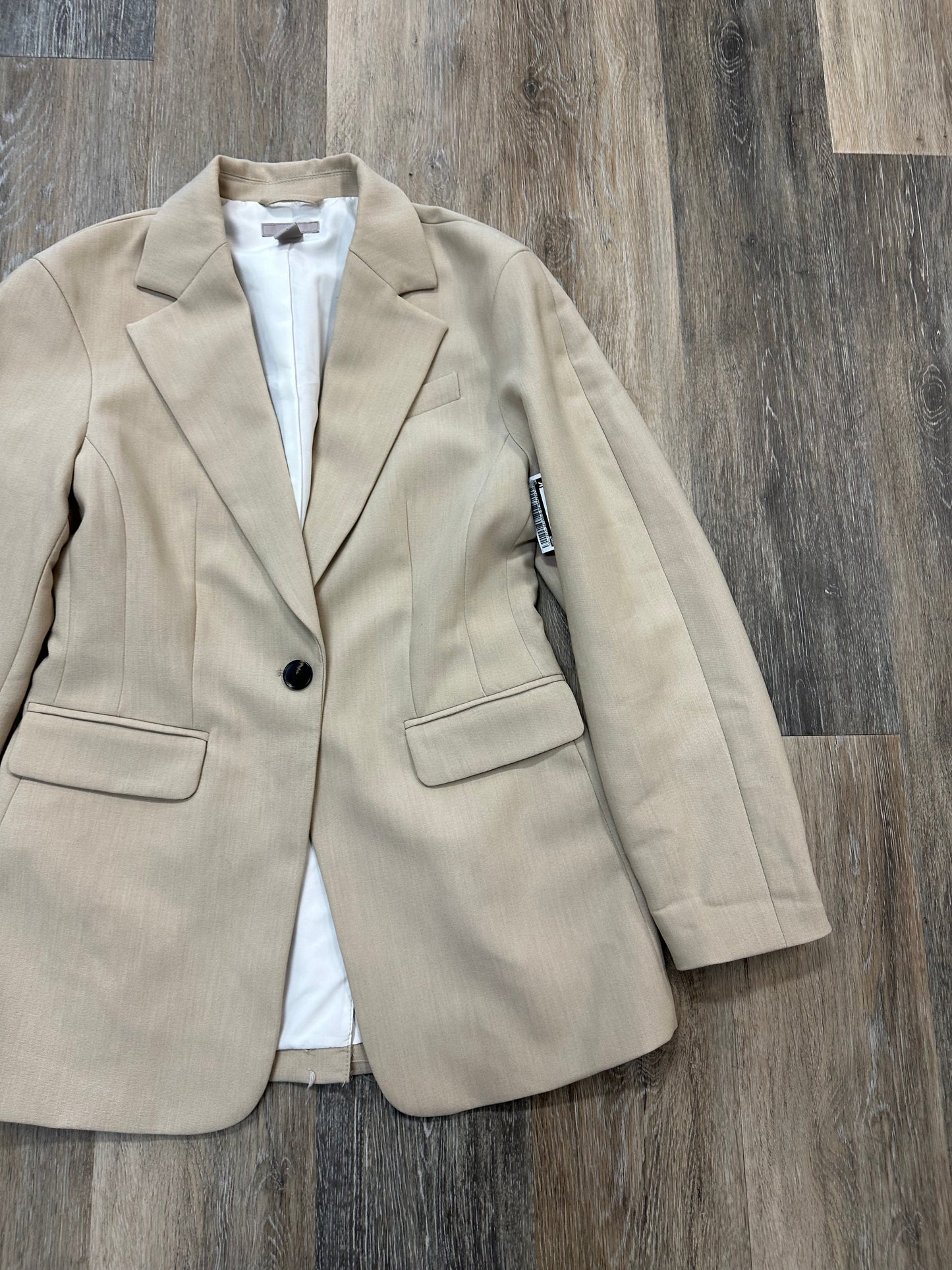 Blazer By H&m In Tan, Size: Xs