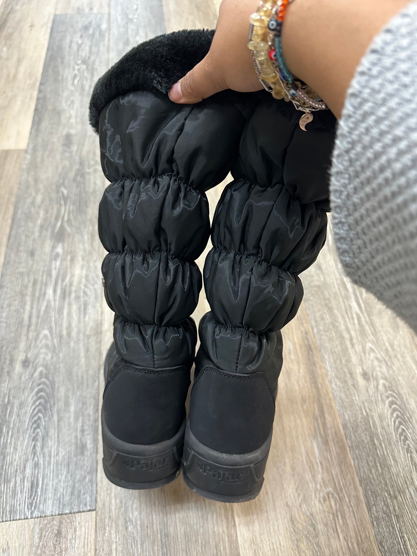 Boots Snow By Pajar In Black, Size: 7.5