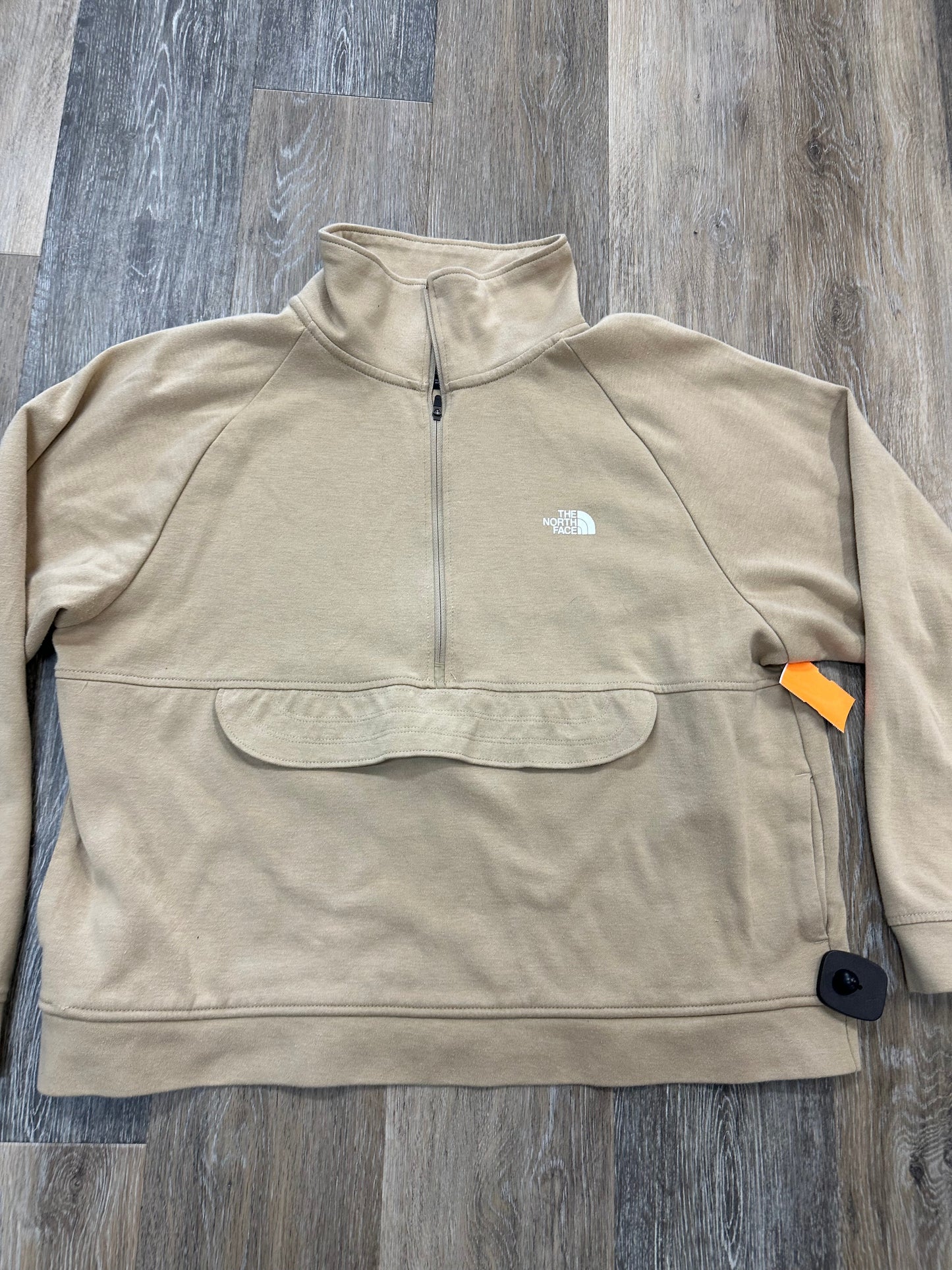 Sweatshirt Collar By The North Face In Tan, Size: L