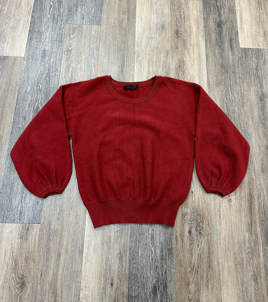 Sweater By Sunday In Brooklyn In Red, Size: M