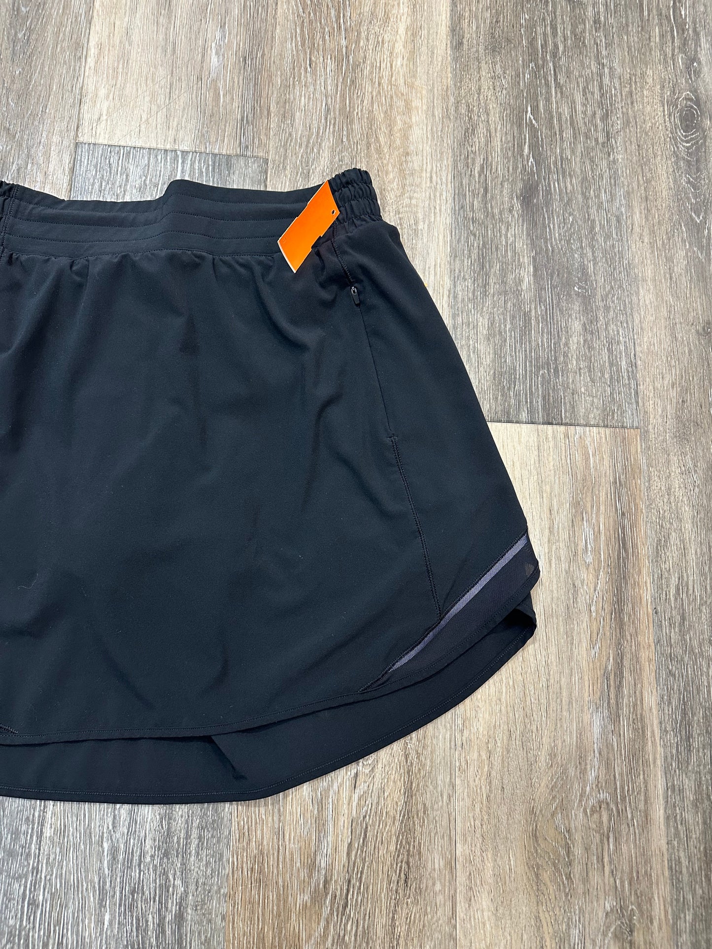 Athletic Skort By Lululemon In Black, Size: 8