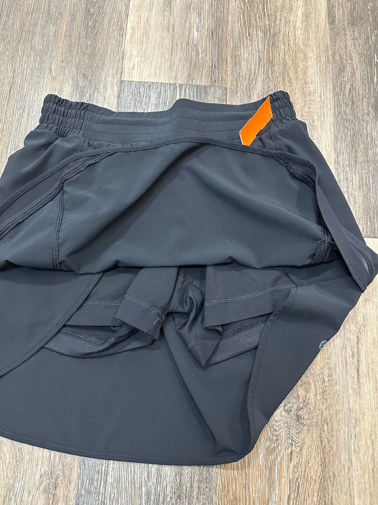 Athletic Skort By Lululemon In Black, Size: 8