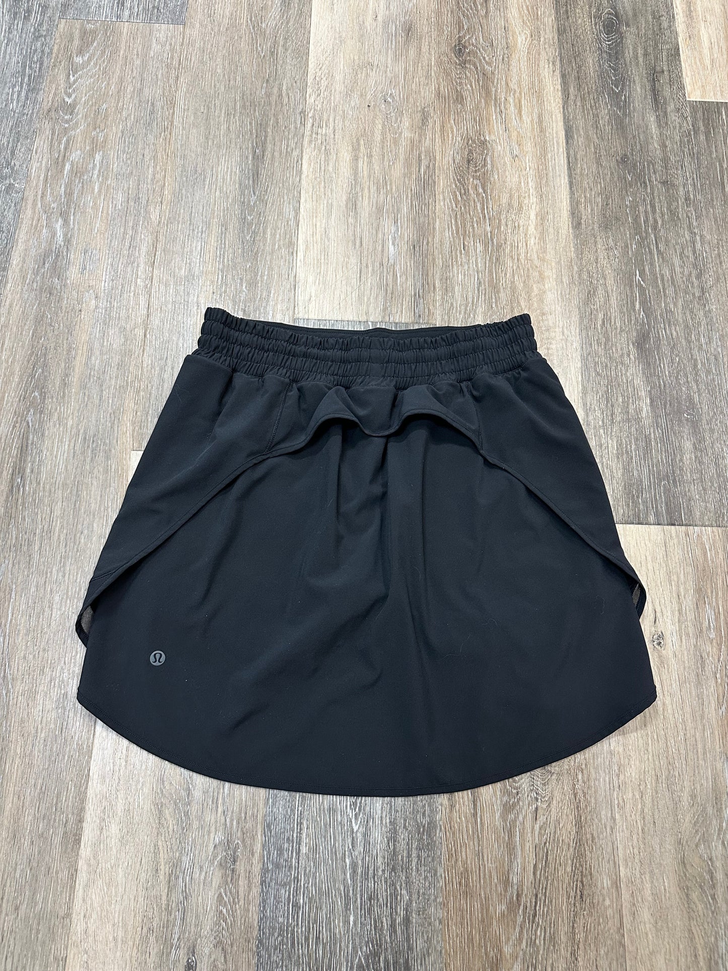 Athletic Skort By Lululemon In Black, Size: 8