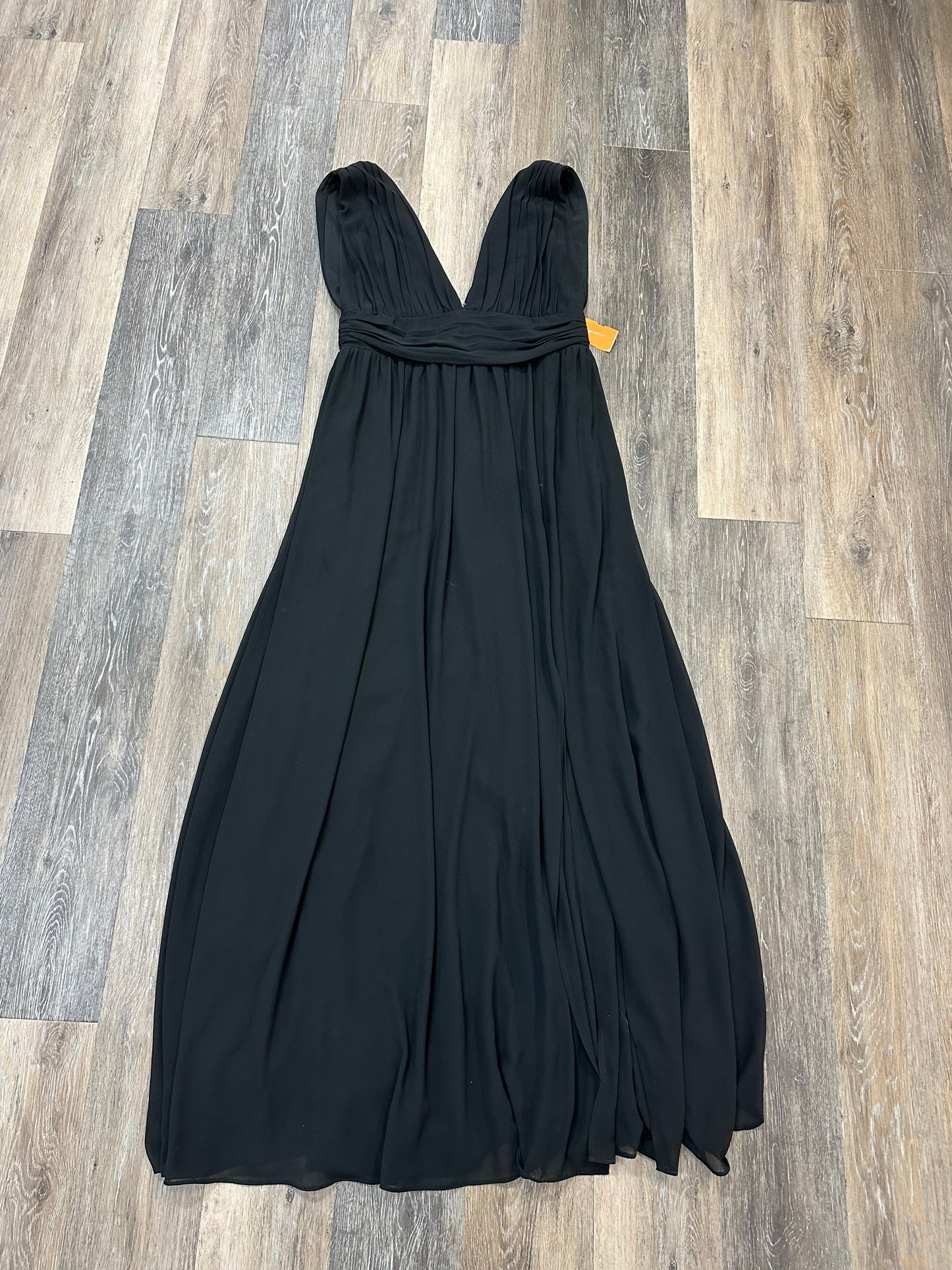 Dress Party Long By Lulus In Black, Size: L