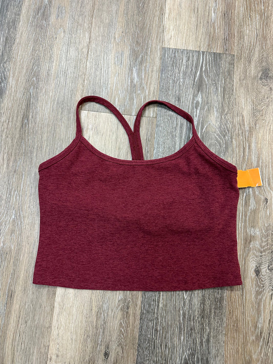 Athletic Tank Top By Beyond Yoga In Red, Size: L