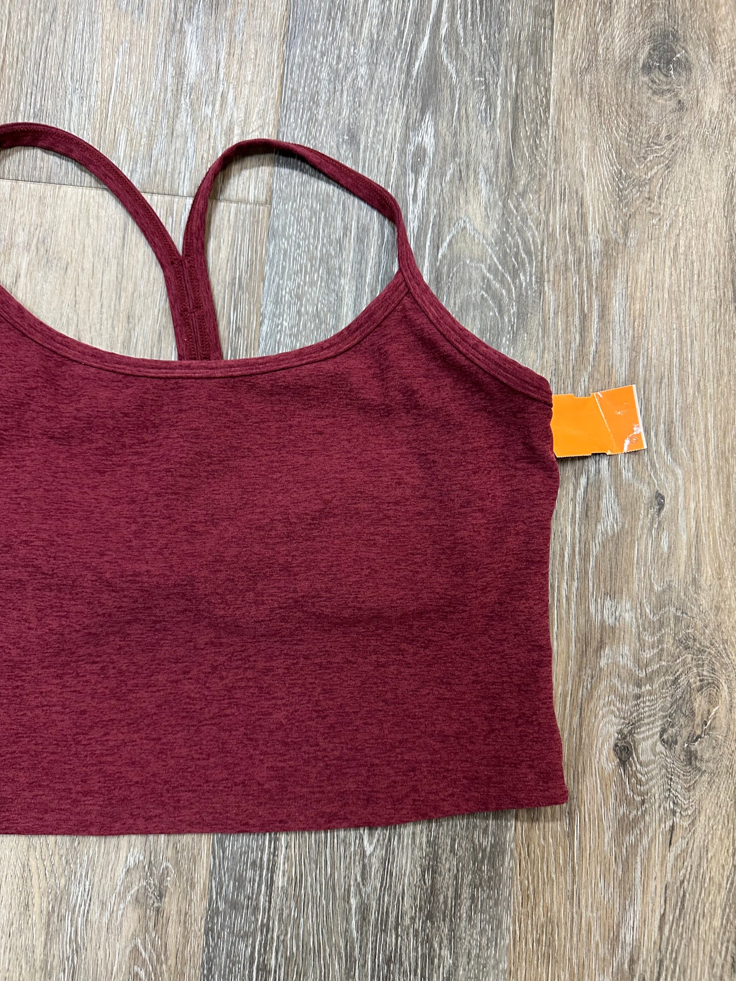 Athletic Tank Top By Beyond Yoga In Red, Size: L