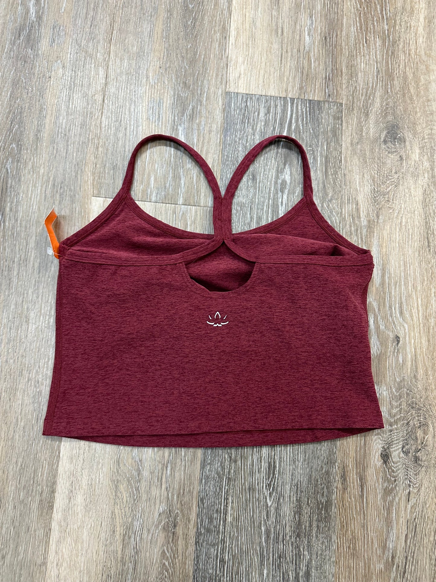 Athletic Tank Top By Beyond Yoga In Red, Size: L