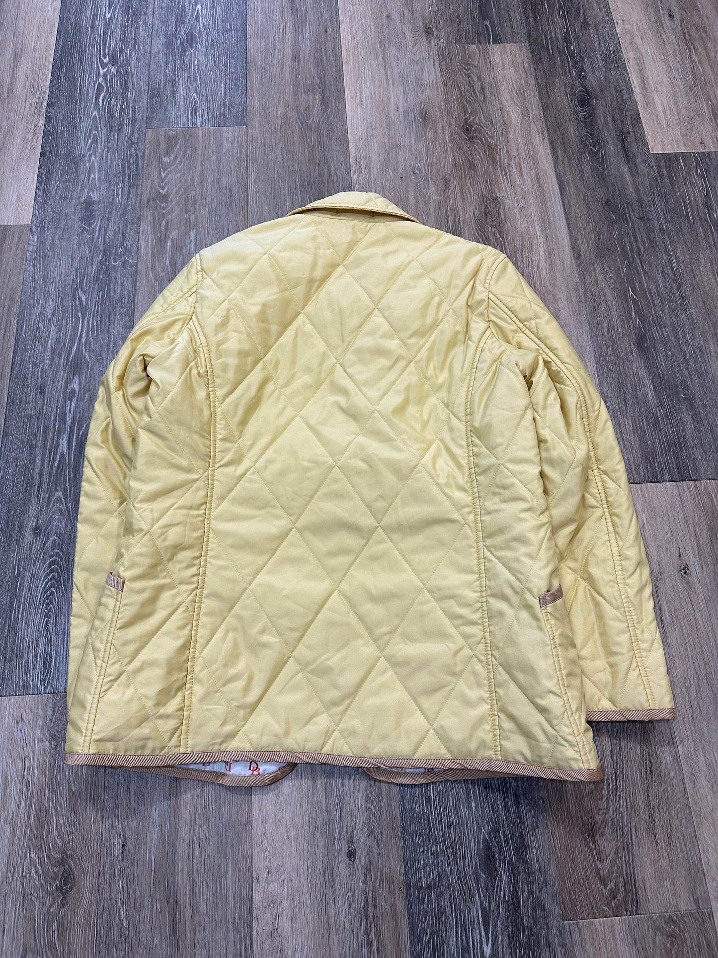 Jacket Designer By Dooney And Bourke In Yellow, Size: S