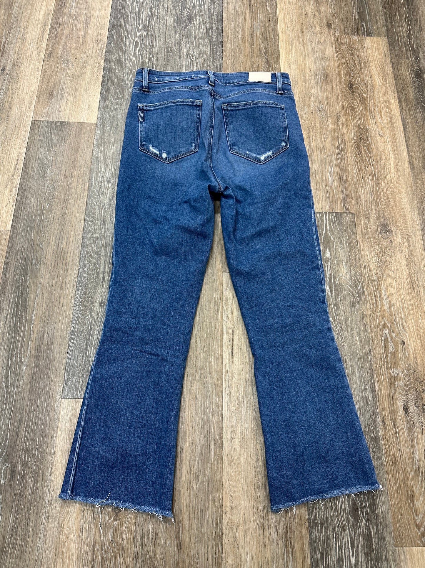 Jeans Straight By Paige In Blue Denim, Size: 10