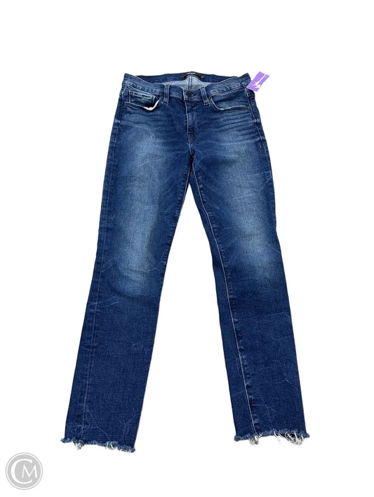 Jeans Skinny By Hudson In Blue Denim, Size: 4