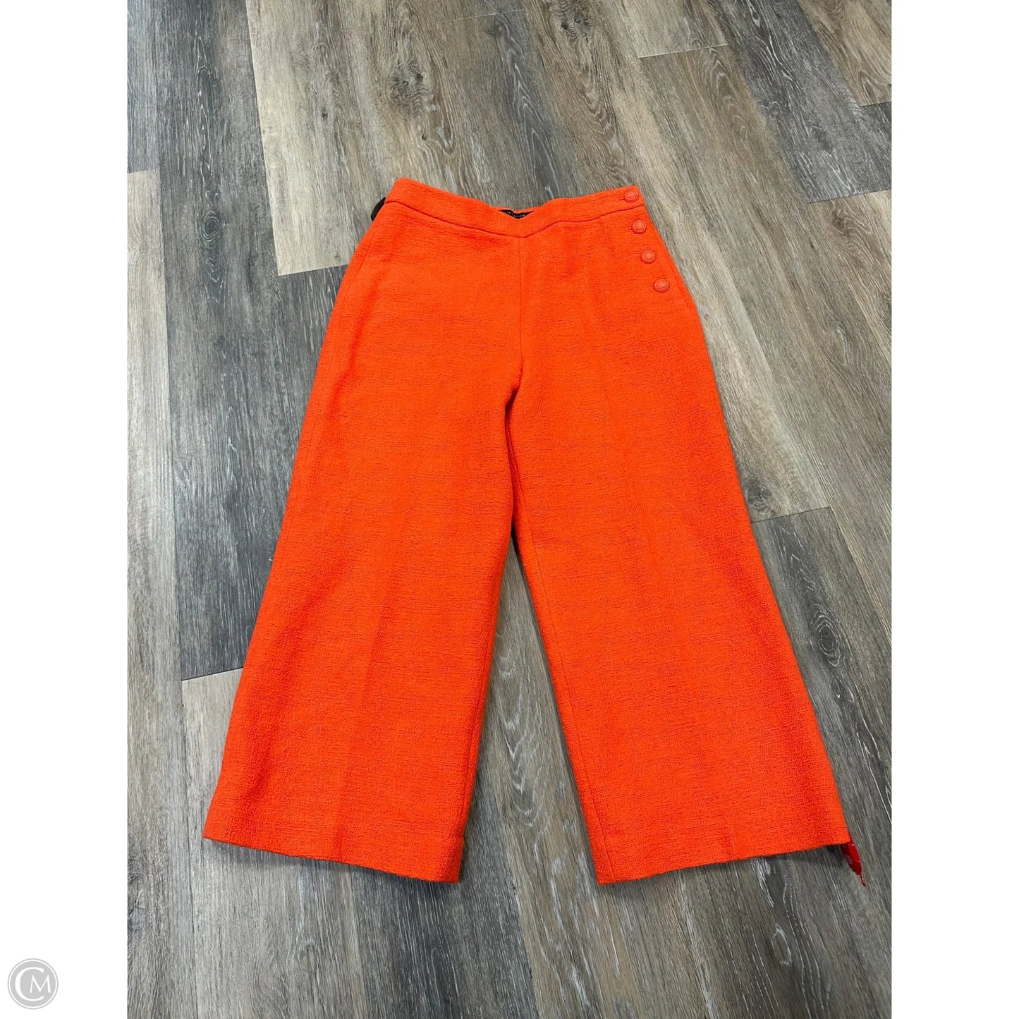 Pants Cropped By Elie Tahari In Orange, Size: 8