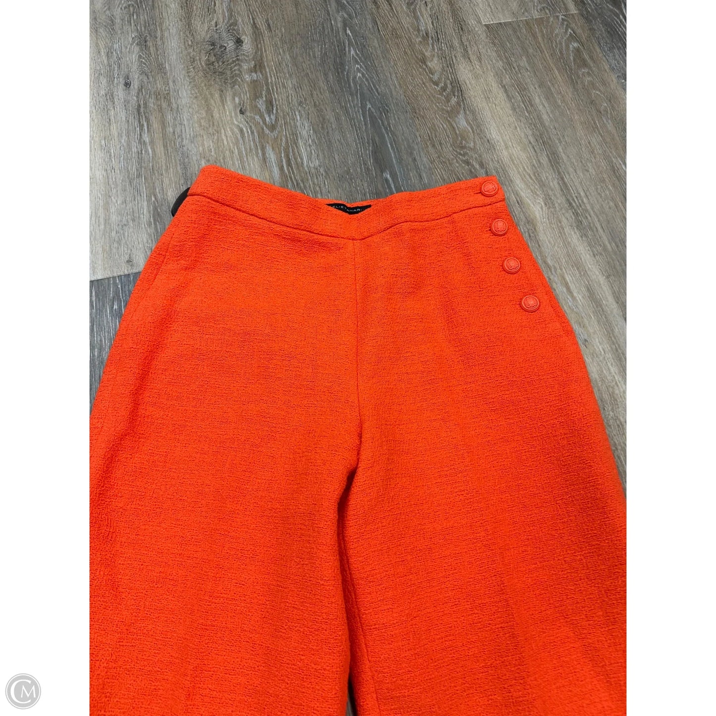 Pants Cropped By Elie Tahari In Orange, Size: 8
