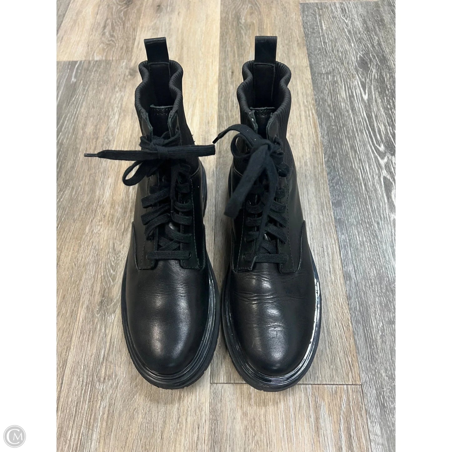 Boots Combat By Johnston & Murphy In Black, Size: 8.5