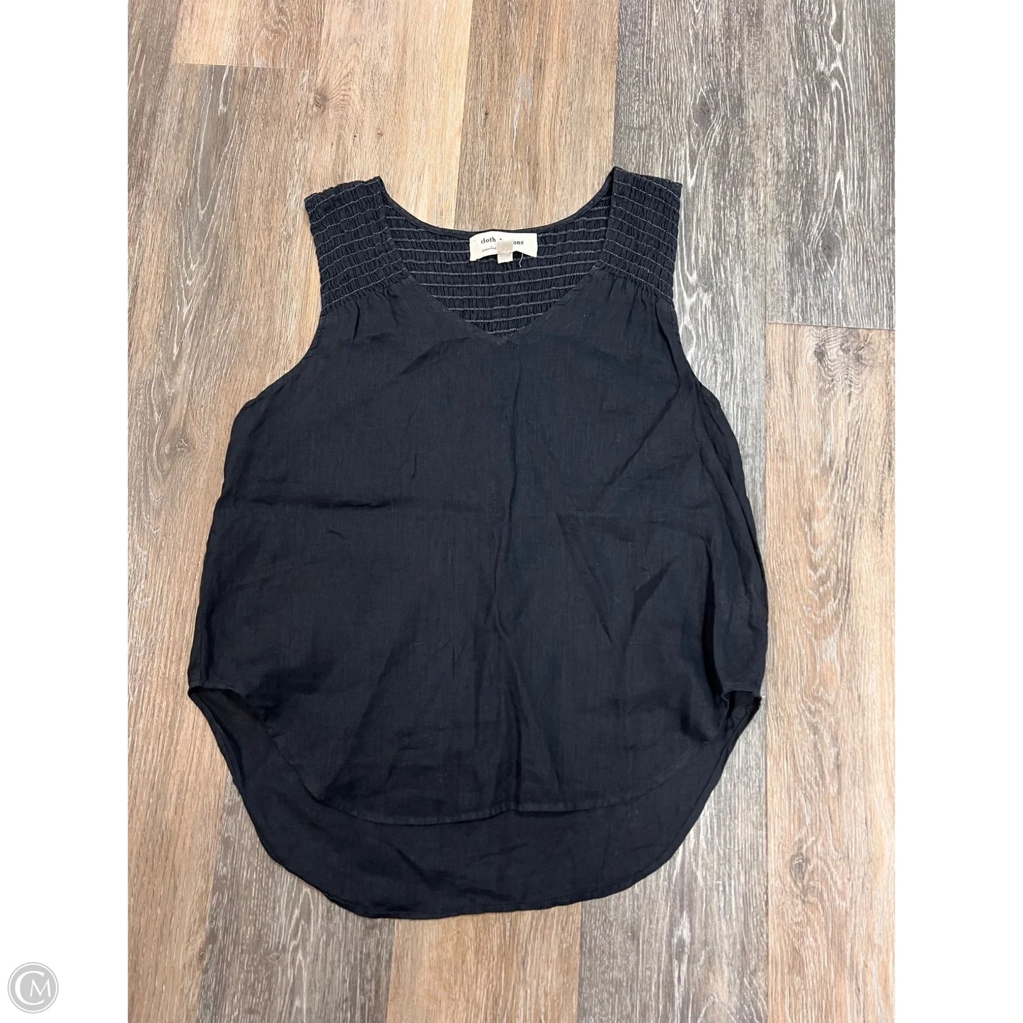 Top Sleeveless By Cloth & Stone In Navy, Size: Xs