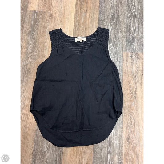 Top Sleeveless By Cloth & Stone In Navy, Size: Xs