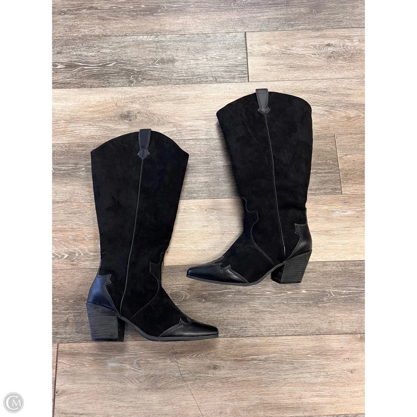 Boots Western By Arula In Black, Size: 9