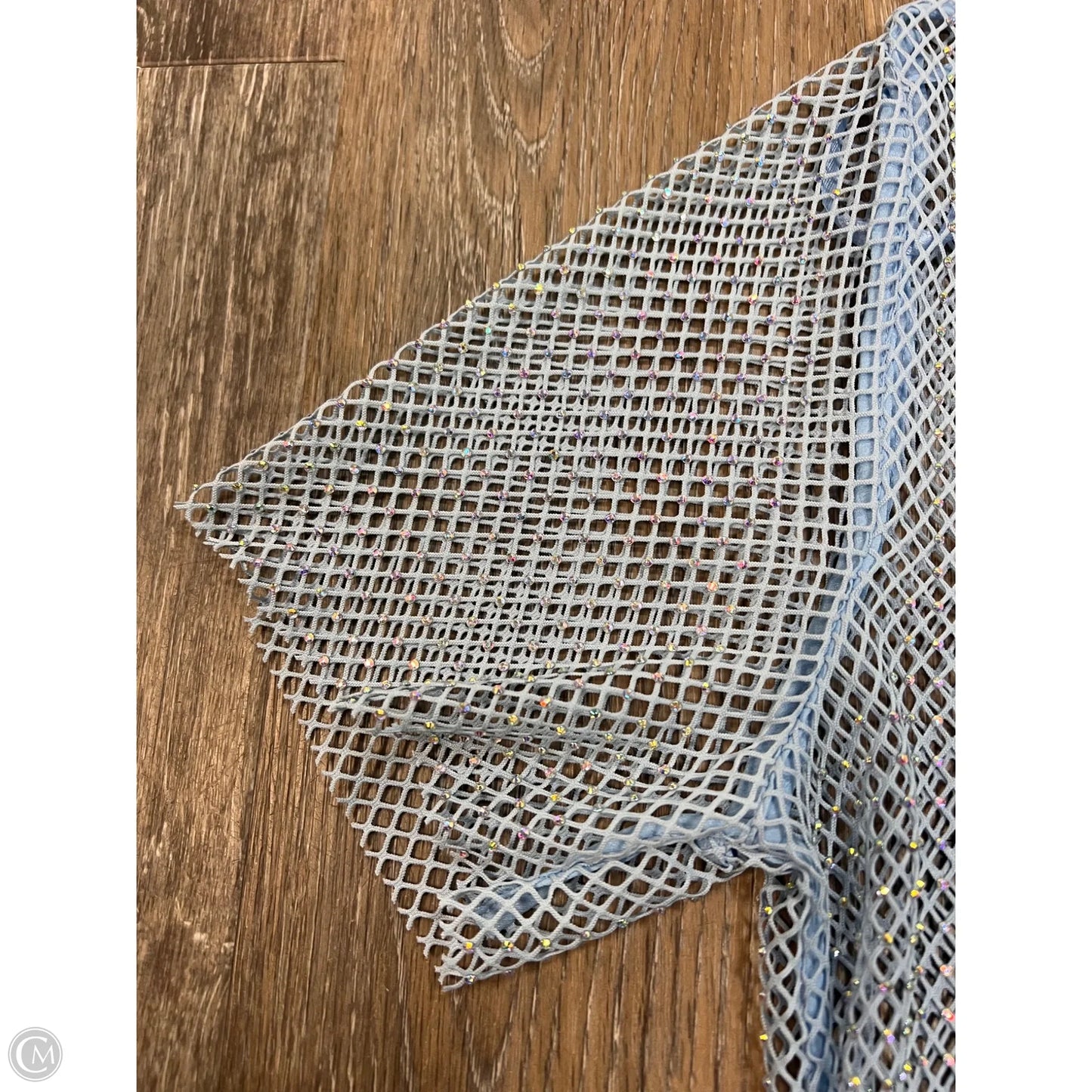 Top Short Sleeve By Leela and Lavender In Blue, Size: S