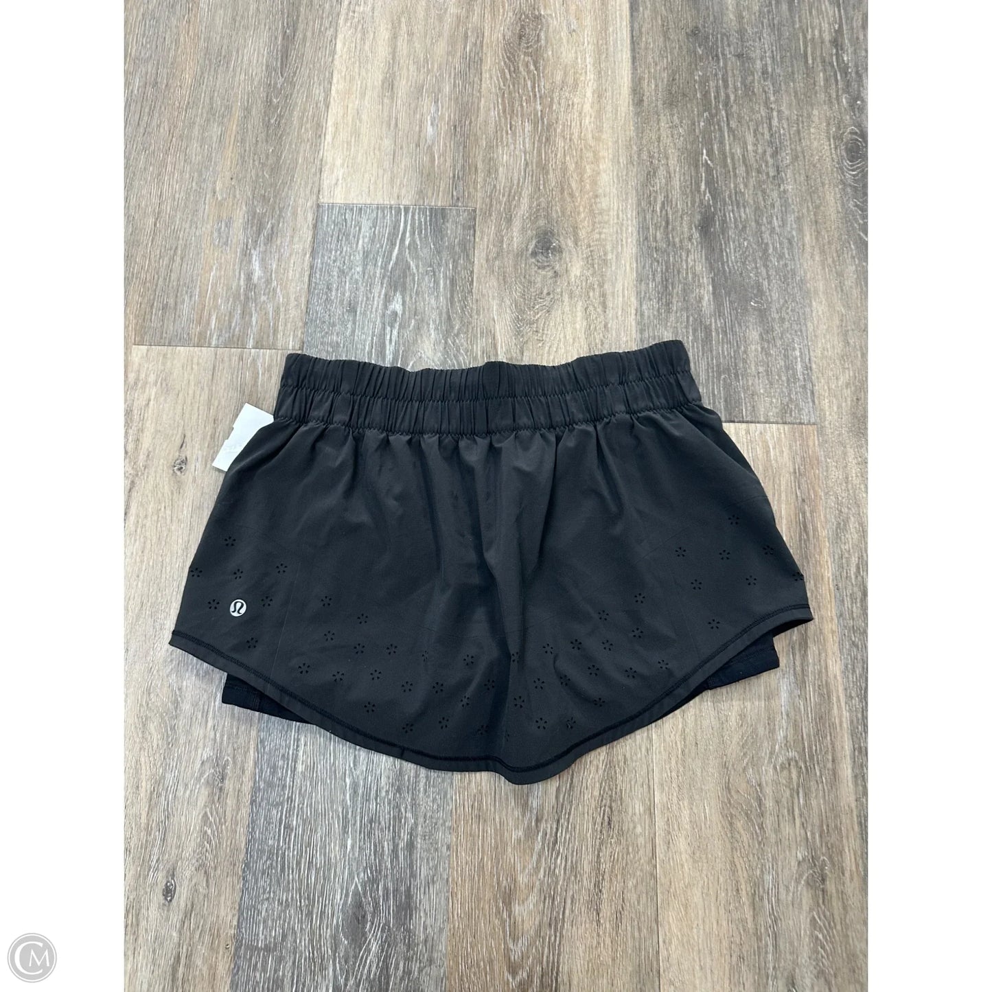 Athletic Skort By Lululemon In Black, Size: 6