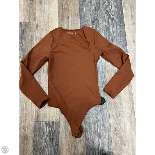 Bodysuit By Abercrombie And Fitch In Orange, Size: S