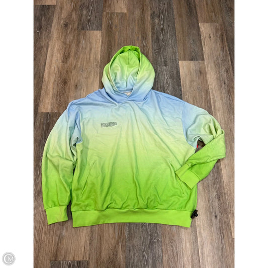 Sweatshirt Hoodie By Pangaia In Tie Dye Print, Size: Xl