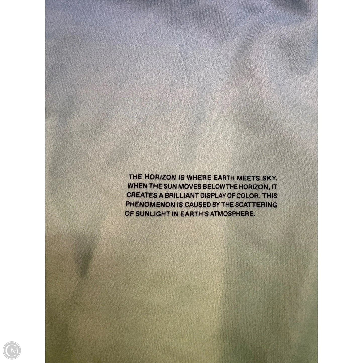 Sweatshirt Hoodie By Pangaia In Tie Dye Print, Size: Xl