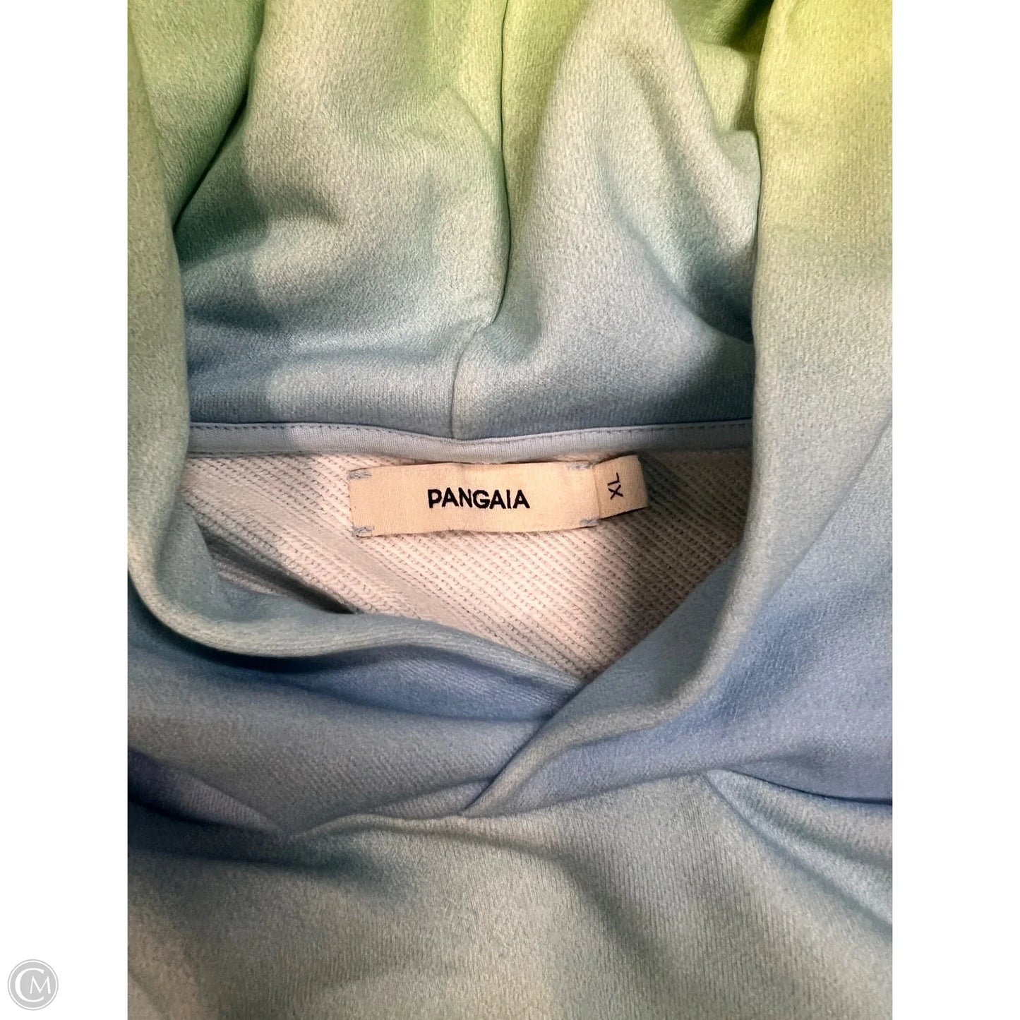 Sweatshirt Hoodie By Pangaia In Tie Dye Print, Size: Xl