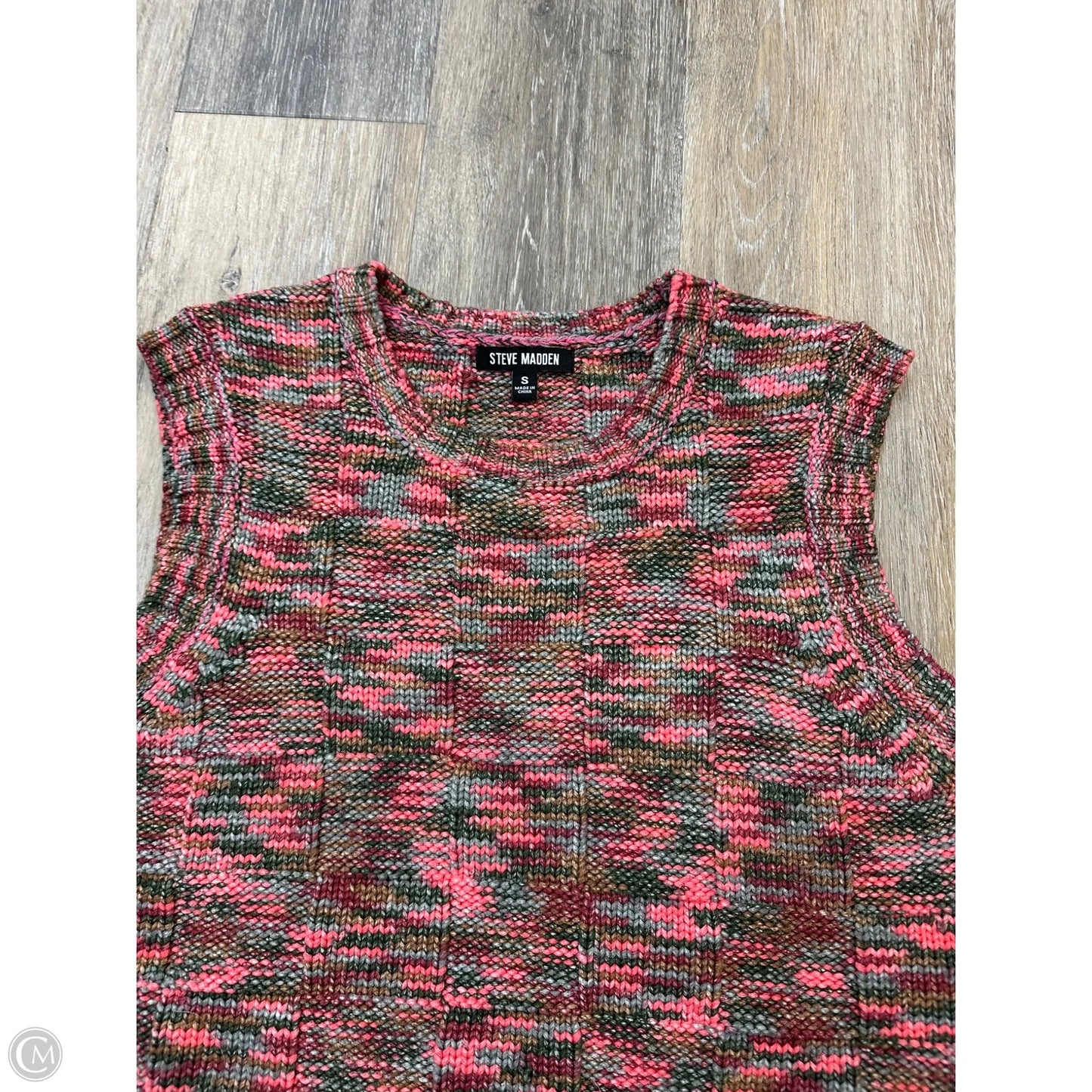 Sweater Short Sleeve By Steve Madden In Pink, Size: S