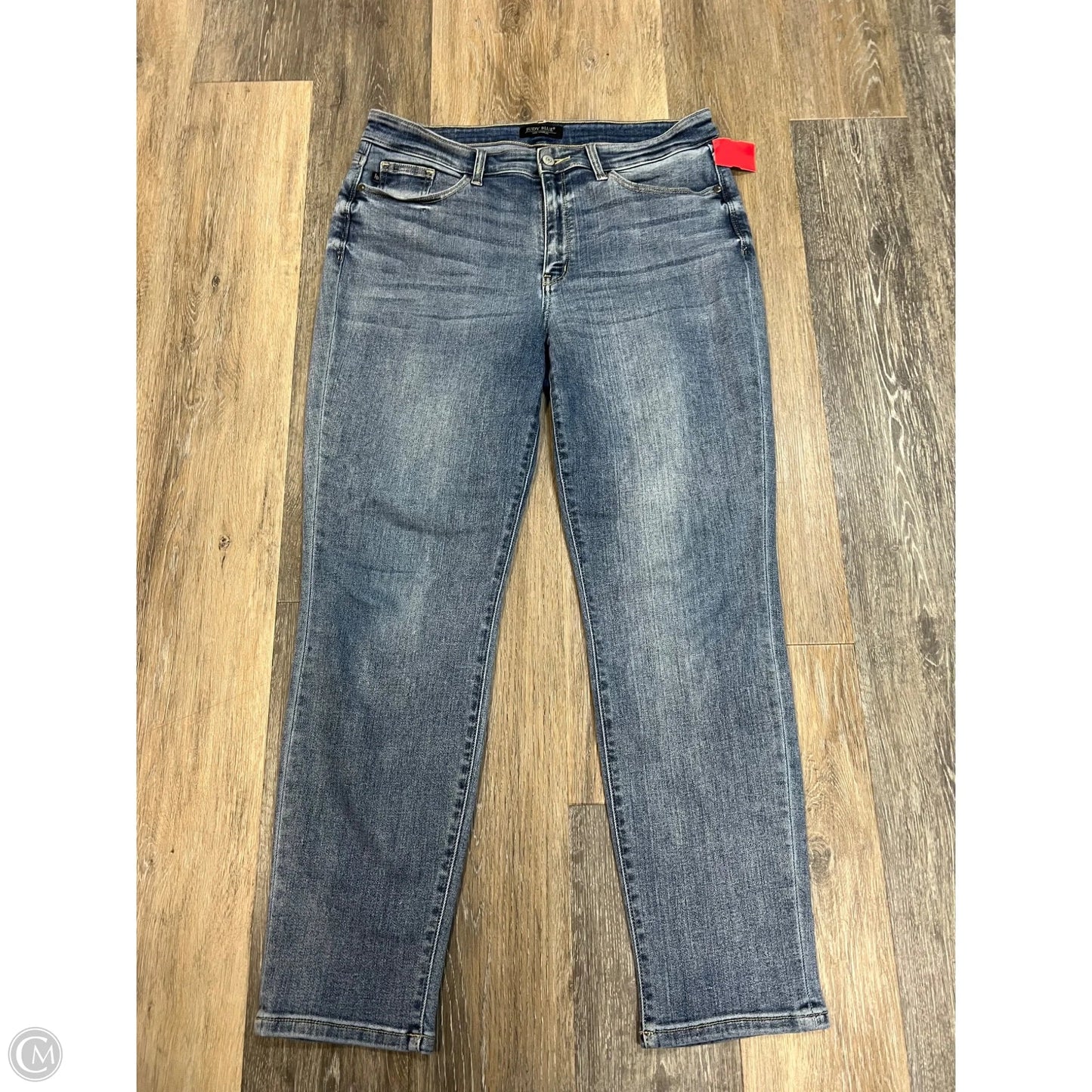 -Jeans Skinny By Judy Blue In Blue Denim, Size: 12/31