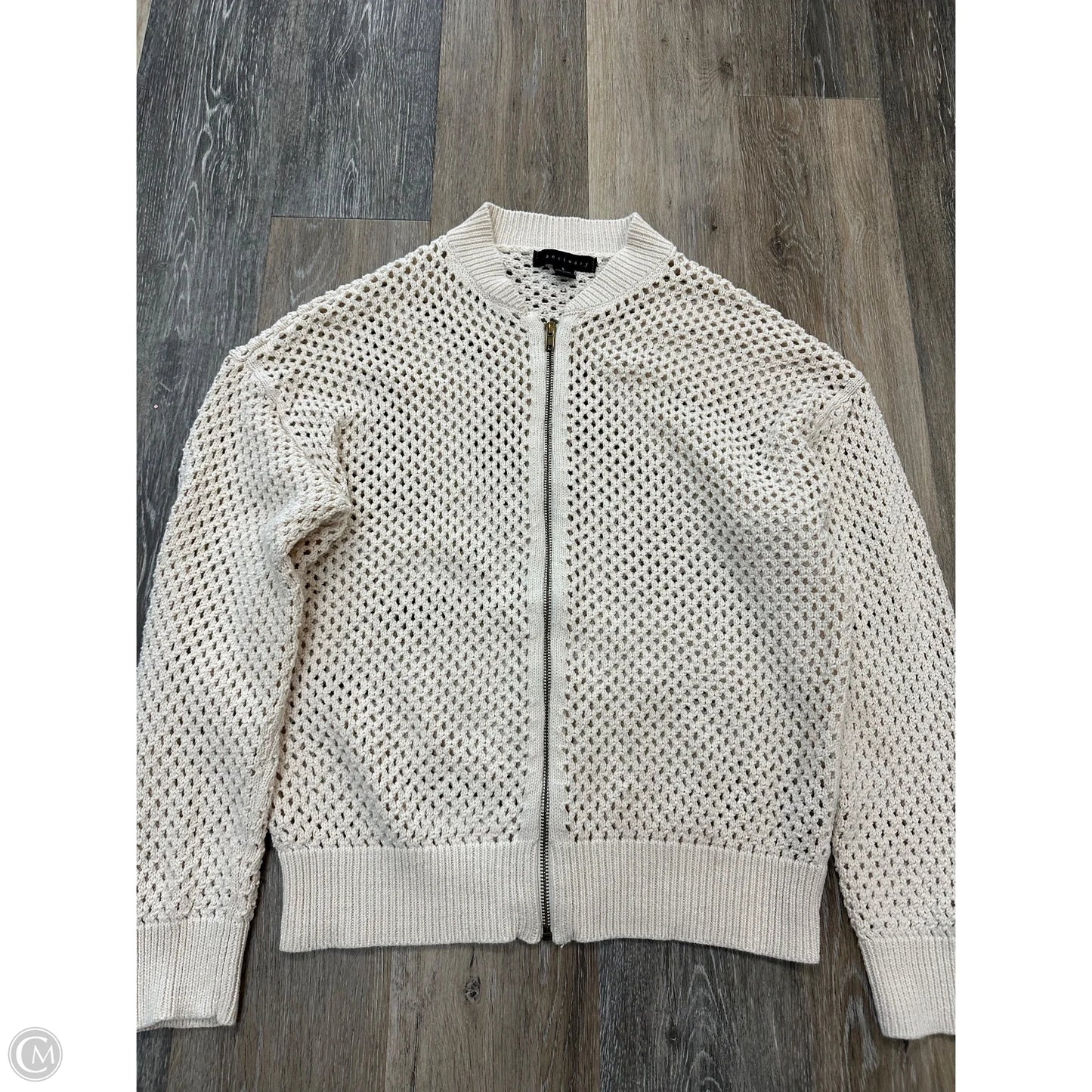 -Sweater Cardigan By Sanctuary In Cream, Size: S