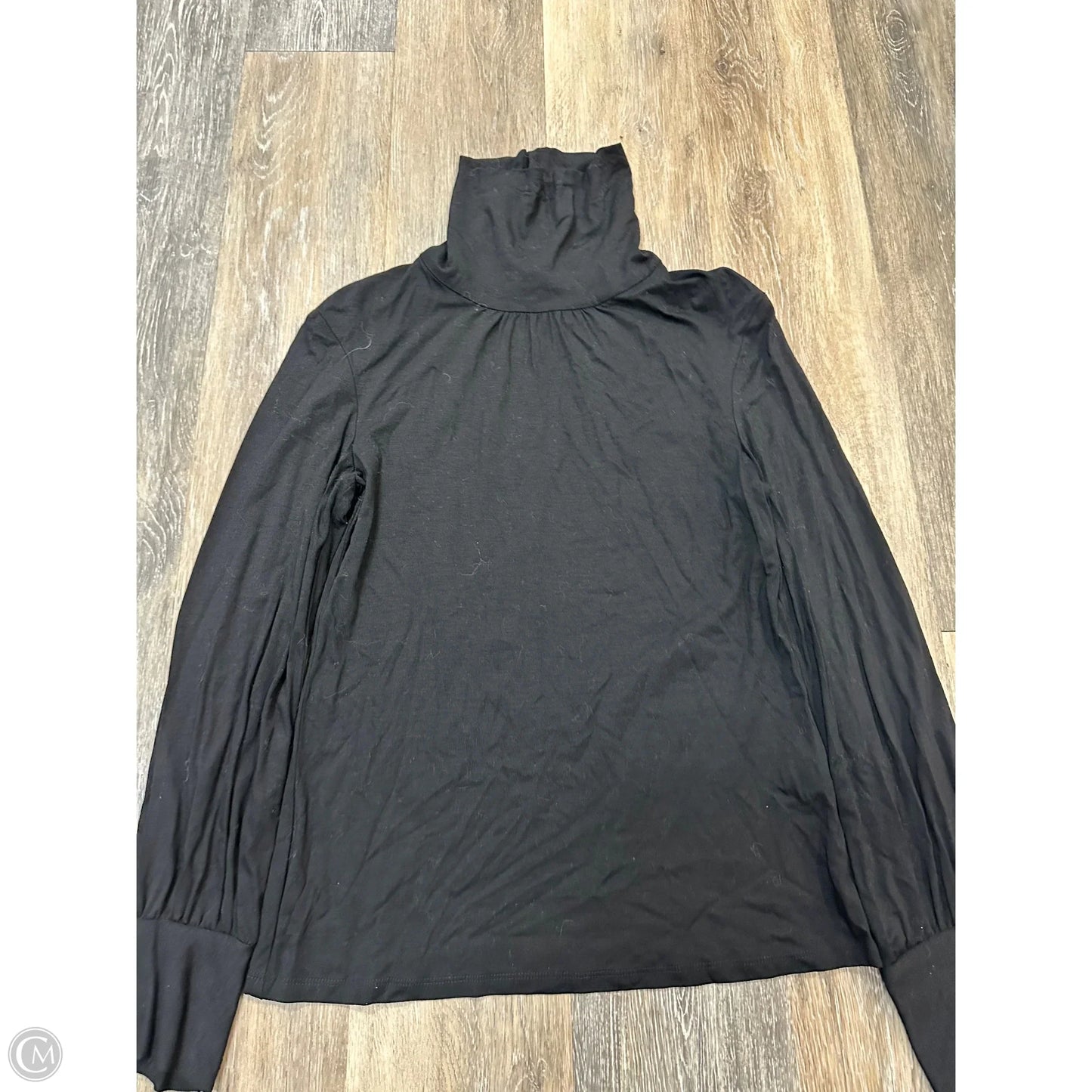 Blouse Long Sleeve By Trina Turk In Black, Size: S