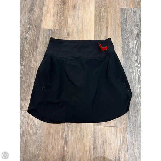 Athletic Skort By Athleta In Black, Size: S