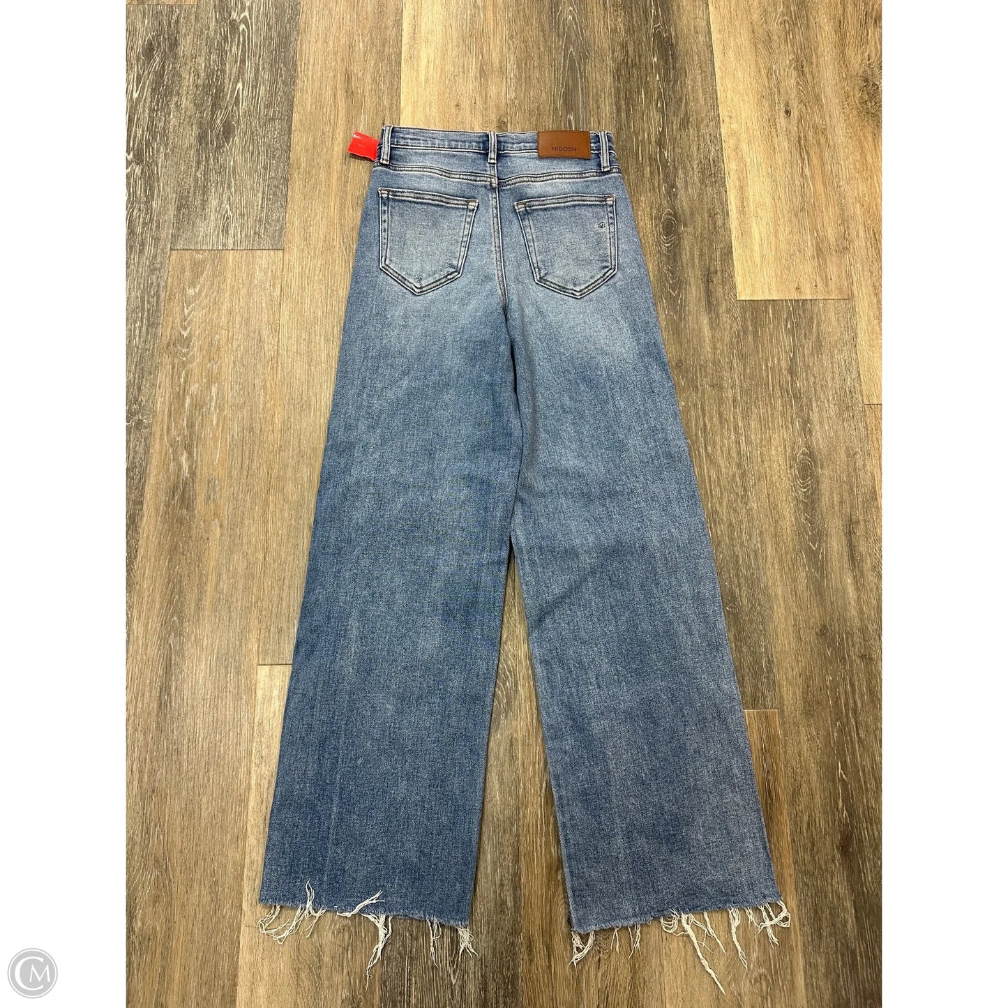 Jeans Wide Leg By Hidden In Blue Denim, Size: 0