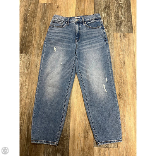 Jeans Straight By Evereve In Blue Denim, Size: 8/29