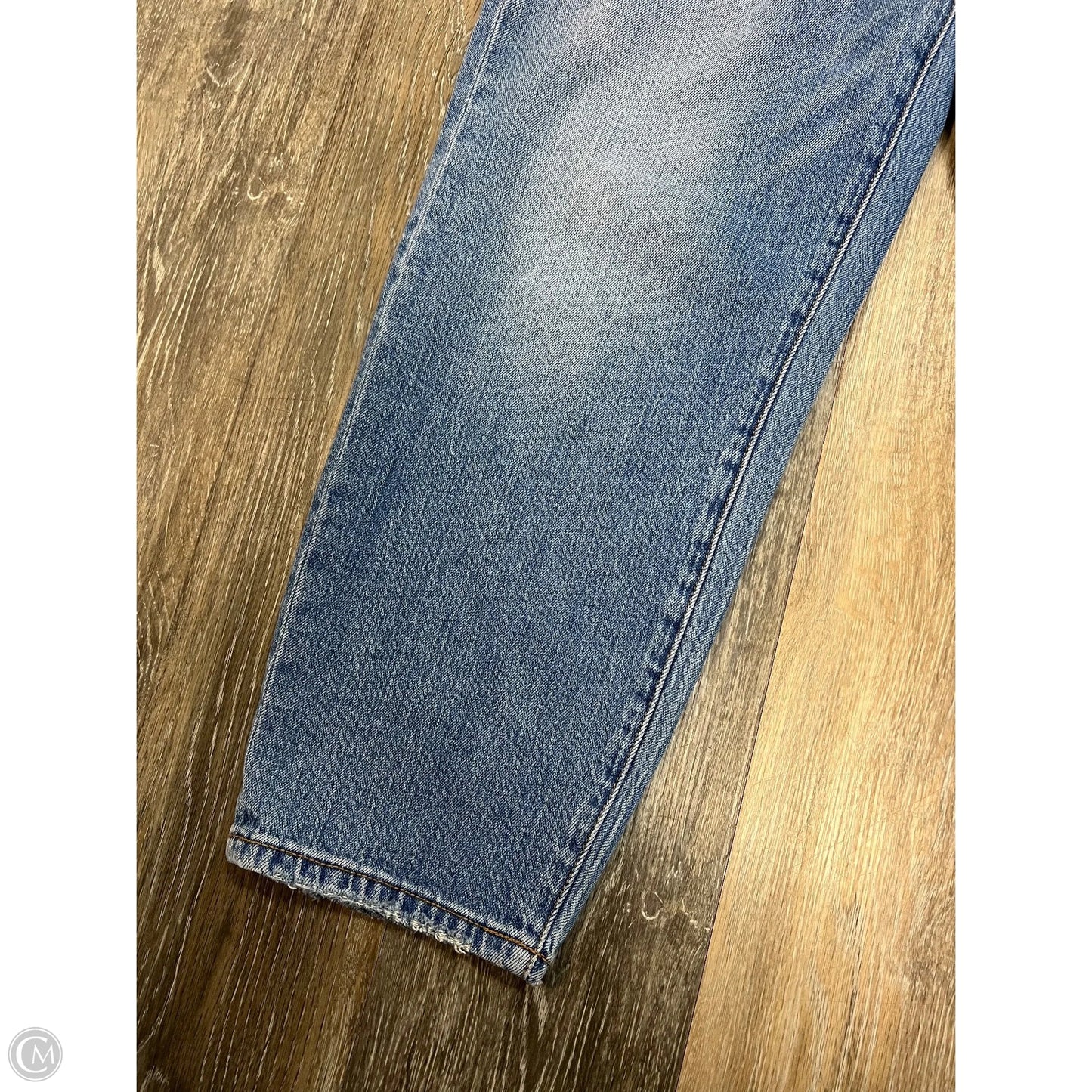 Jeans Straight By Evereve In Blue Denim, Size: 8/29