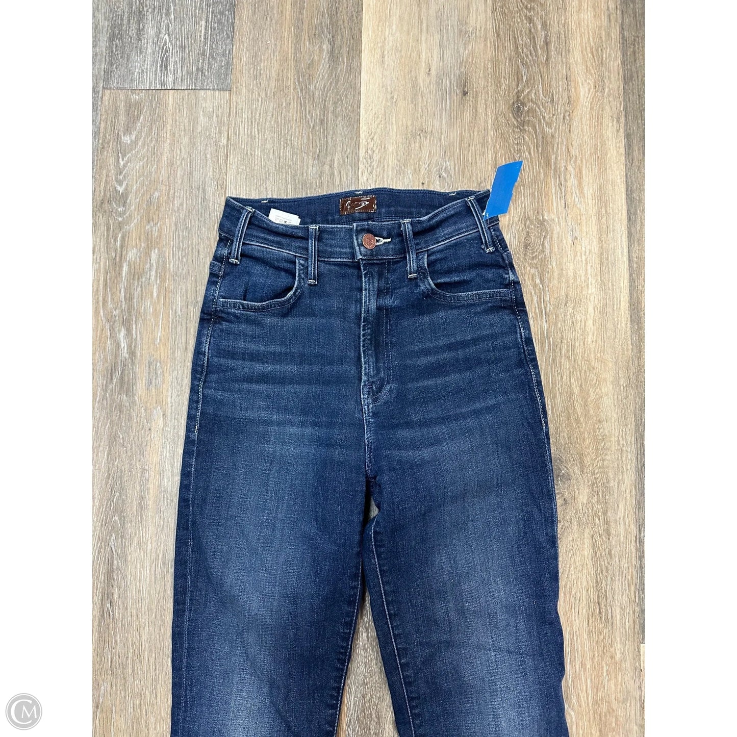 Jeans Boot Cut By Mother In Blue Denim, Size: 1/25