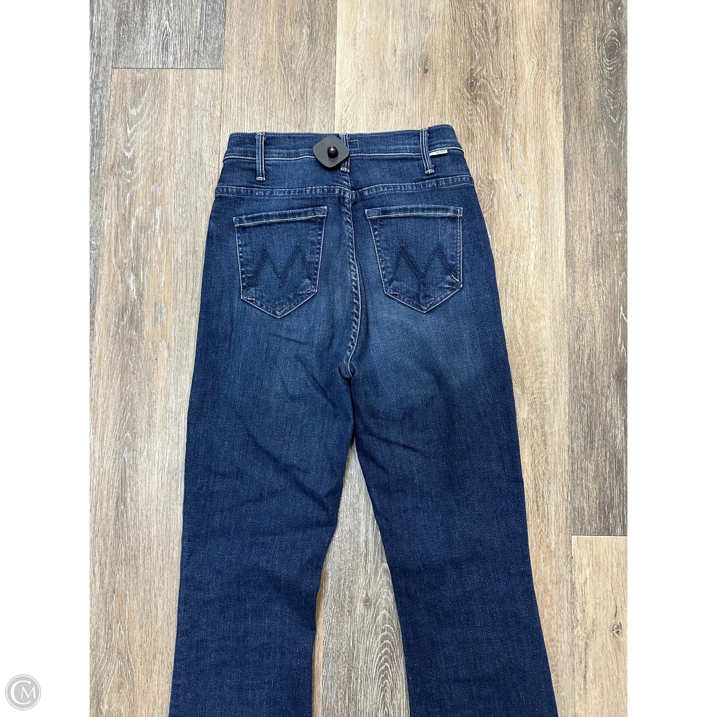 Jeans Boot Cut By Mother In Blue Denim, Size: 1/25