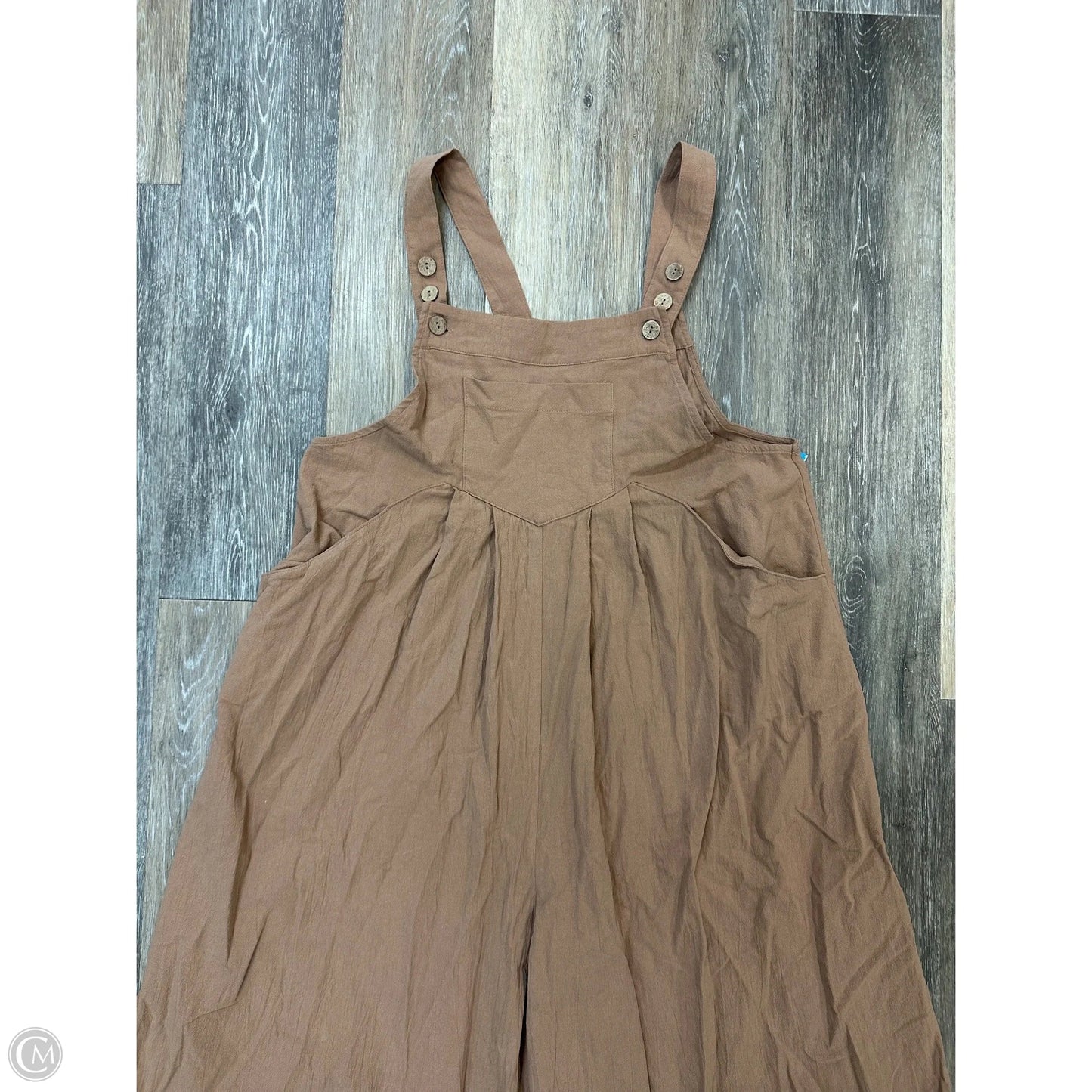 Overalls By Ces Femme In Tan, Size: L