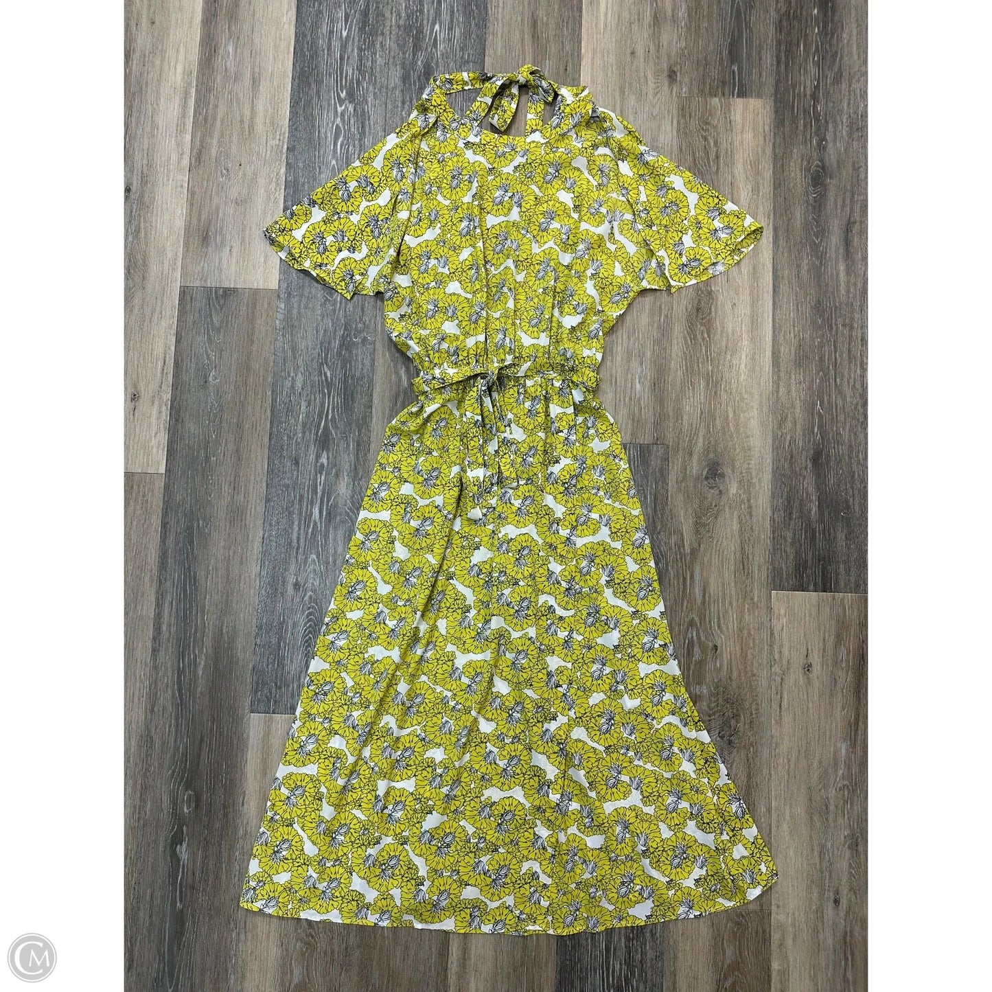 Dress Party Long By Robert Rodriguez In Yellow, Size: 4