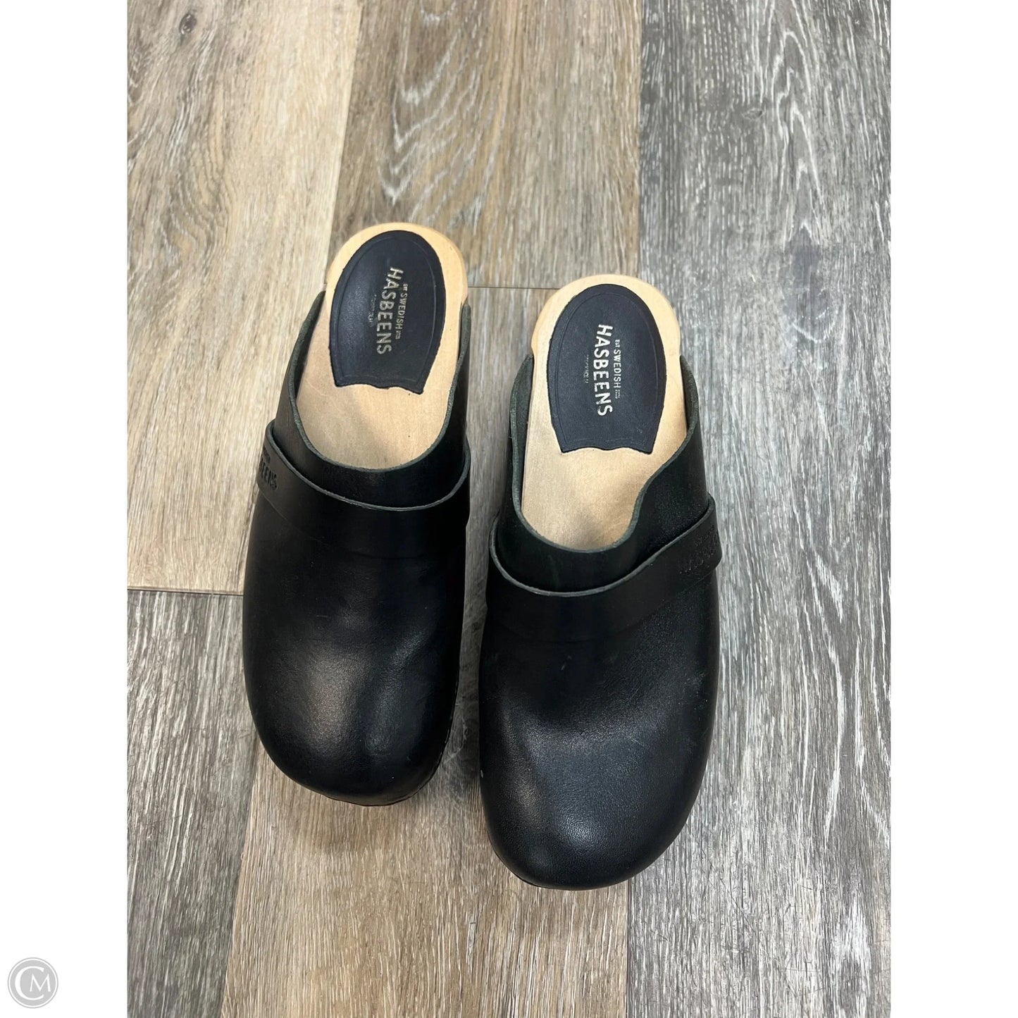 Shoes Heels Block By Hasbeens In Black, Size: 6