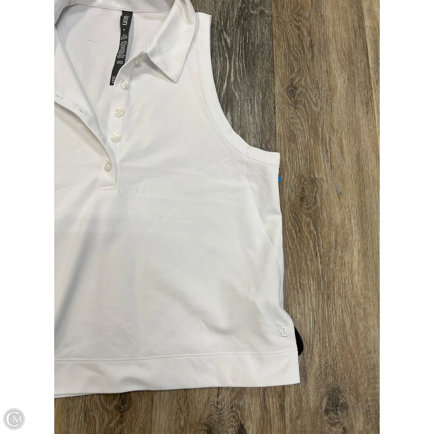 Athletic Tank Top By Vuori In White, Size: M