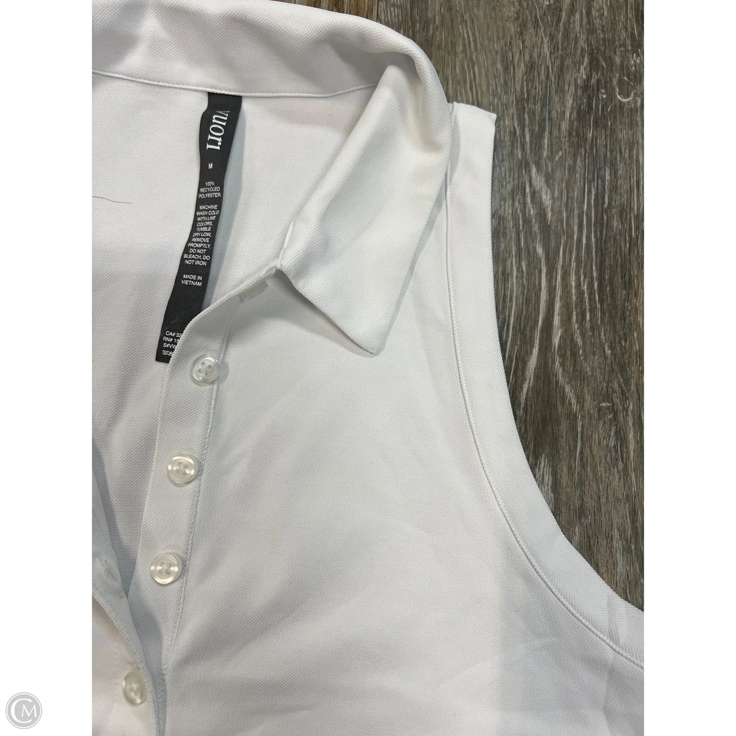 Athletic Tank Top By Vuori In White, Size: M