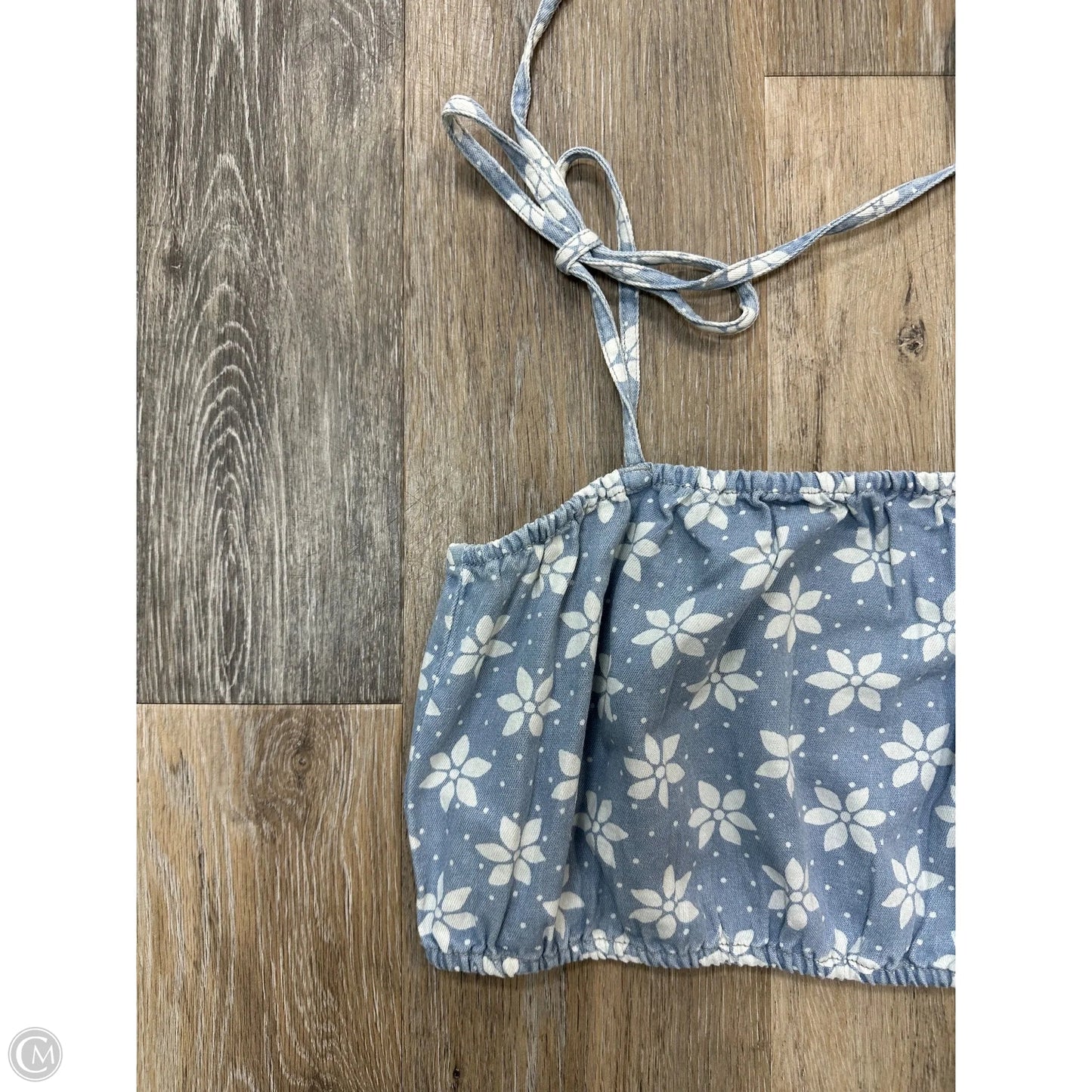 Tank Top By Billabong In Blue Denim, Size: S